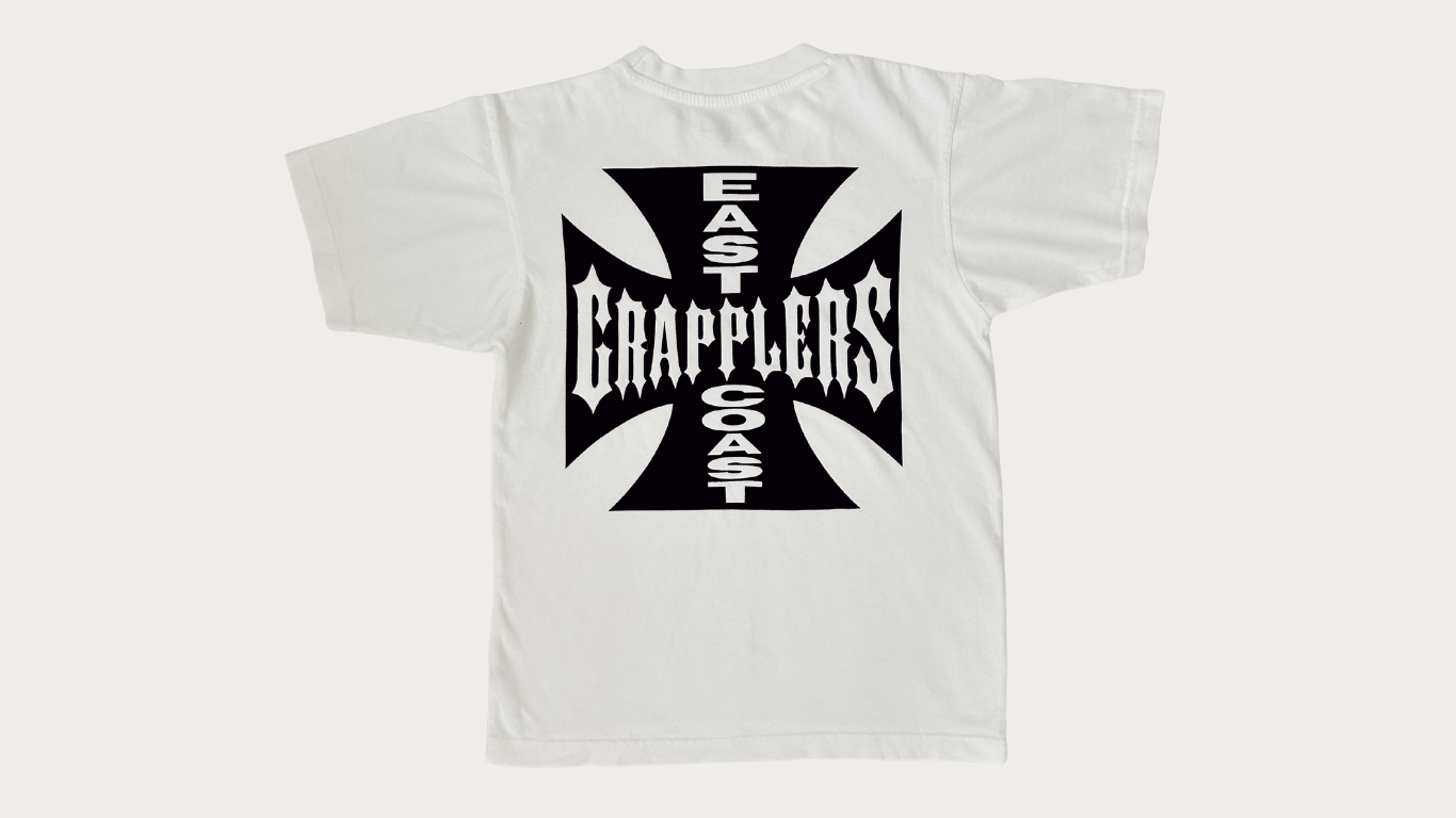 IRON CROSS SHIRT WHITE TEE