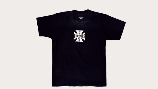 IRON CROSS SHIRT BLACK TEE